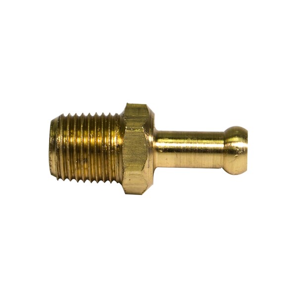 Ags Brass Rigid Male Hose Clamp, 3/16 Hose, Male (1/8-27 NPT), 1/bag CHF-10B - main
